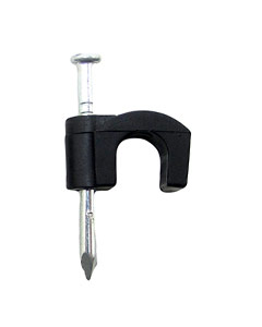 1/2" Support Clamp w/ Nail <br>10/bg